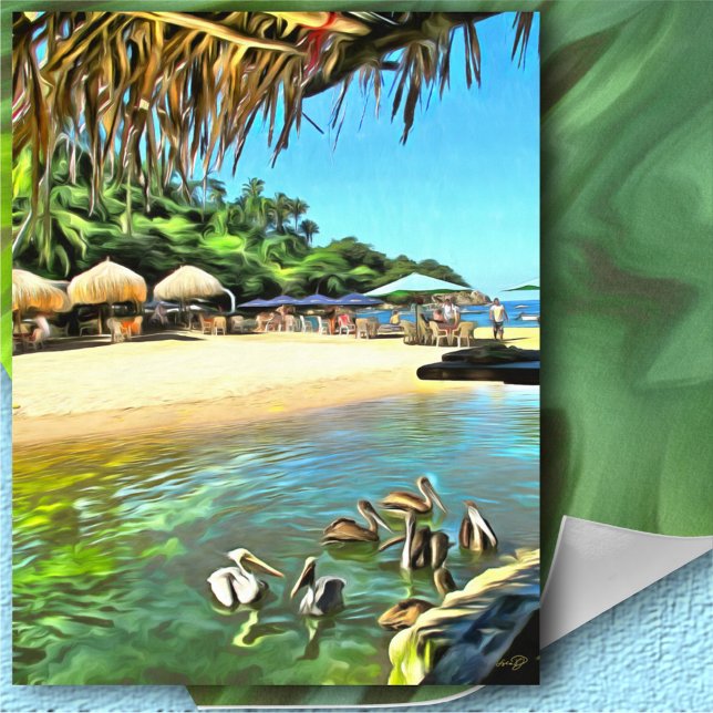 River Meets Ocean 0330 Art Print (Creator Uploaded)