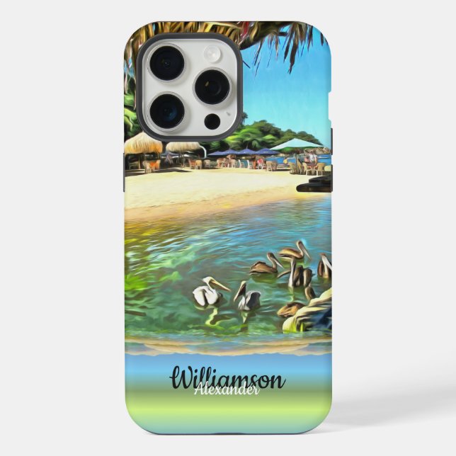 River Meets Ocean 0330 iPhone Case (Back)