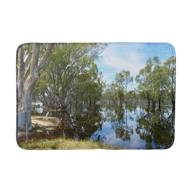 River Murray Australia, Gum Trees, Bath Mat (Front)