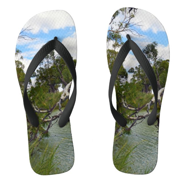 River Murray Gum Trees, Thongs (Footbed)