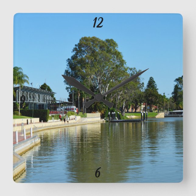 River Murray, Renmark Foreshore, Wall Clock (Front)