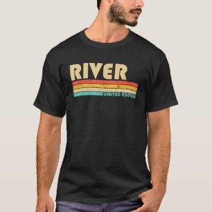 RIVER Name Personalised Funny Retro Vintage Birthd T-Shirt