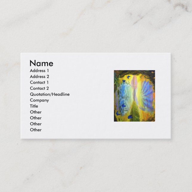 River Of Life-Business Card (Front)