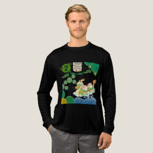River of Rising Dragons black Tri-Blend Shirt