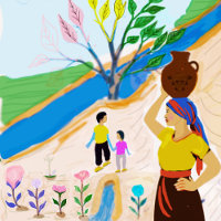 River of Roots: Life in Bloom
