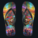 River of Souls Custom Created Flip Flops<br><div class="desc">Here are some custom flip flops with your own image or you can use mine either way you will be styling on the beach this summer. Make sure to bookmark this page to come back to it in the future. If you like/love our designs make sure to like or share...</div>