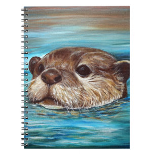 River Otter Spiral Notebook