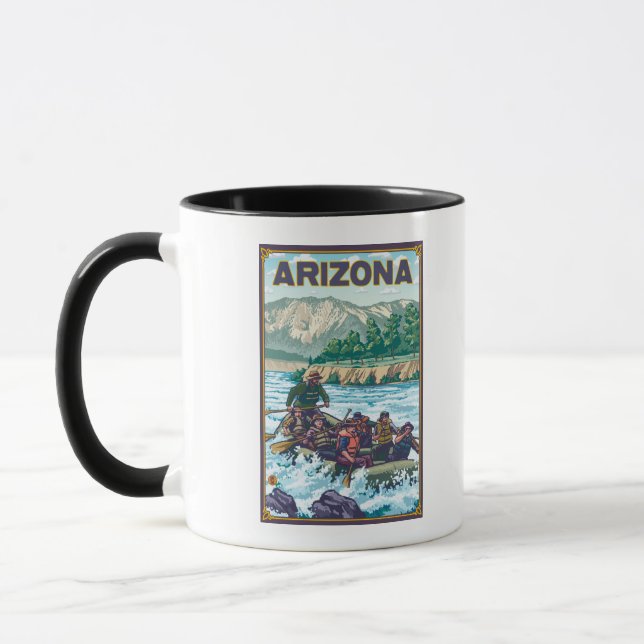 River RaftingArizona Mug (Left)