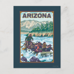 River RaftingArizona Postcard