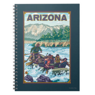 River RaftingArizona Spiral Notebook