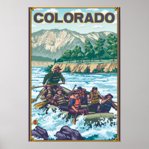River RaftingColorado Poster