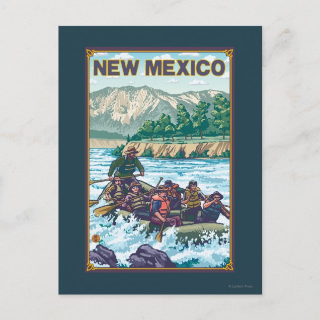 River RaftingNew Mexico Postcard (Front)
