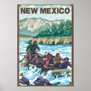 River RaftingNew Mexico Poster