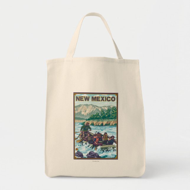River RaftingNew Mexico Tote Bag (Front)
