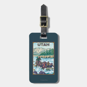 River RaftingUtah Luggage Tag