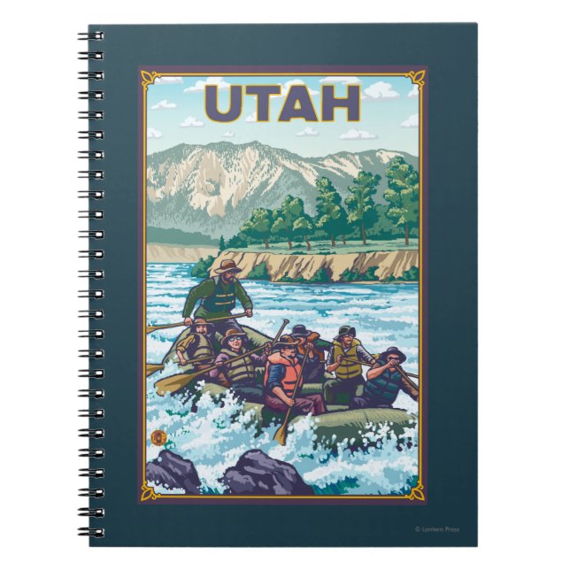 River RaftingUtah Notebook (Front)