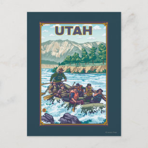 River RaftingUtah Postcard