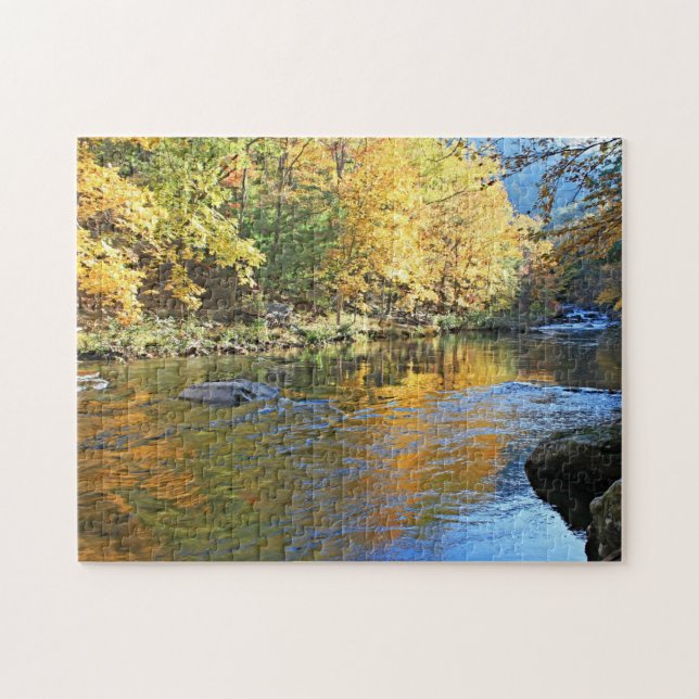 River Reflections Puzzle (Horizontal)