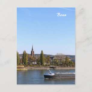River Rhein Postcard