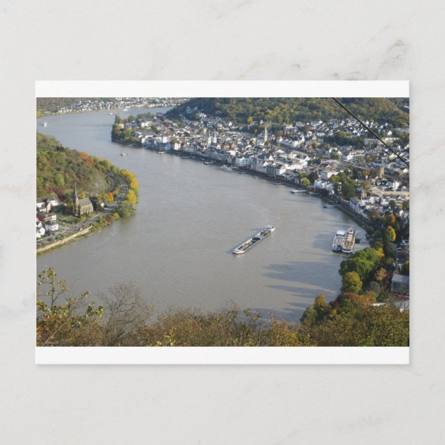 River Rhine Postcard (Front)