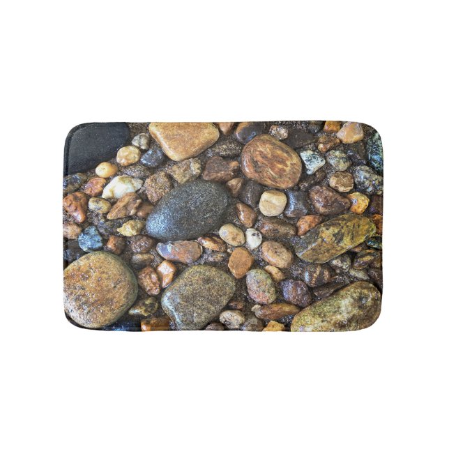 River Rocks Bath Mat (Front)