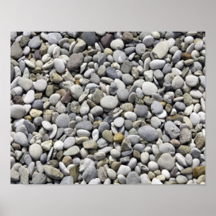 RIVER ROCKS GREY GRAYS PHOTOGRAPHY NATURE WALLPAPE POSTER