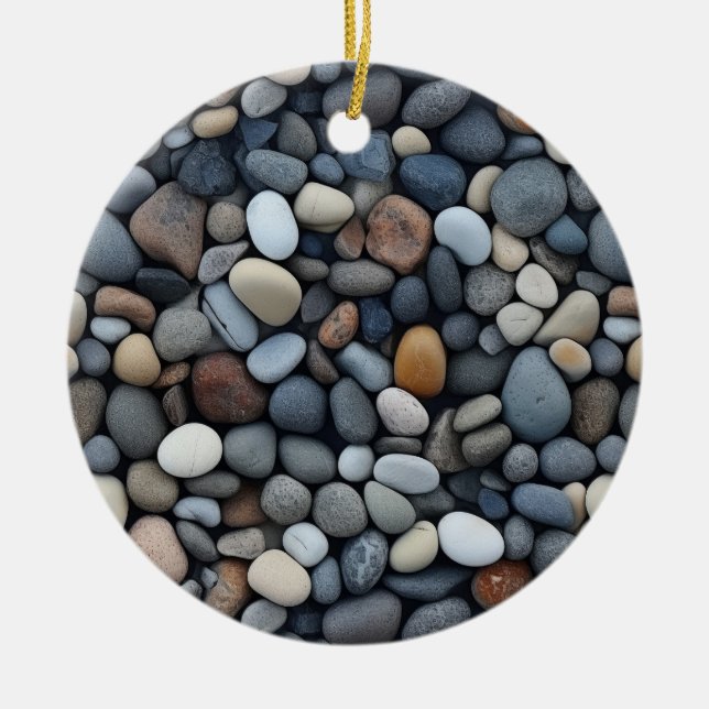 River Rocks Ornament (Front)