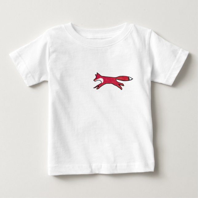 River School Fox Class, Infant T-Shirt, White Baby T-Shirt (Front)