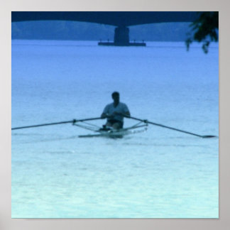 River Sculling Poster