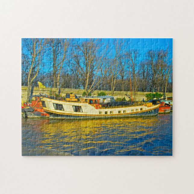 River Seine Paris. Jigsaw Puzzle (Horizontal)