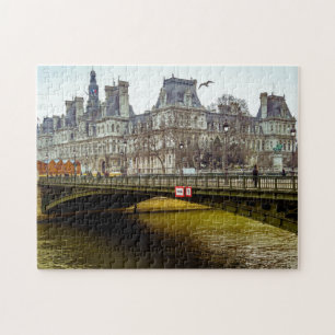 River Seine Paris. Jigsaw Puzzle