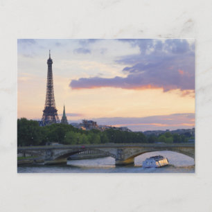 River Seine Postcard