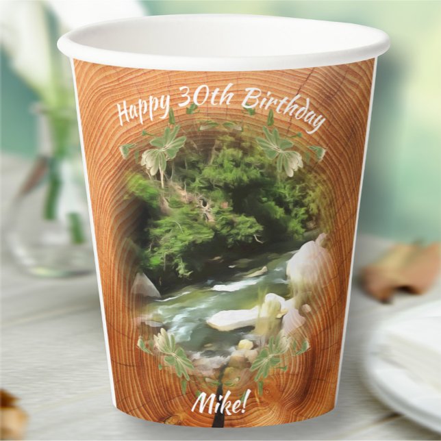 River South Birthday 0365 Paper Cups (Creator Uploaded)