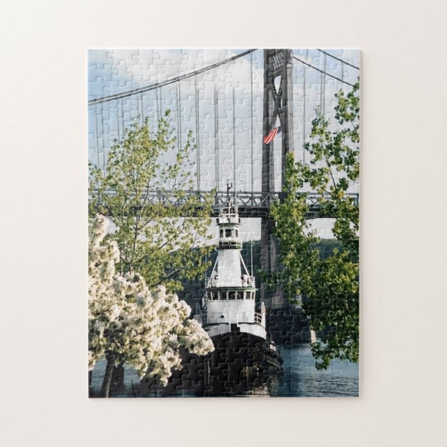 River Spring Scene Jigsaw Puzzle (Vertical)