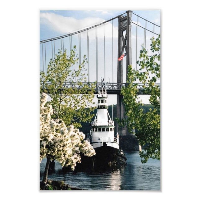 River Spring Scene Photo Print (Front)