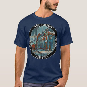 River Station LA Los Angeles Railroad 1 T-Shirt