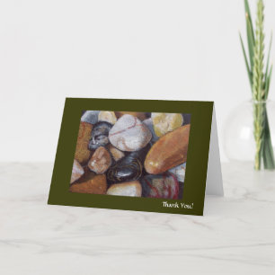 RIVER STONES THANK YOU CARD