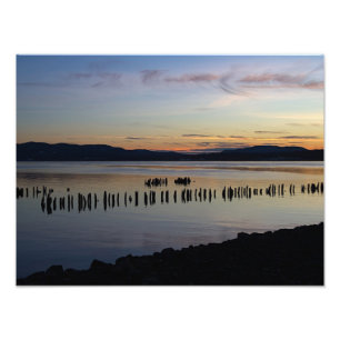 River Sunset Photo Print