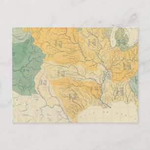 River Systems in the US Postcard