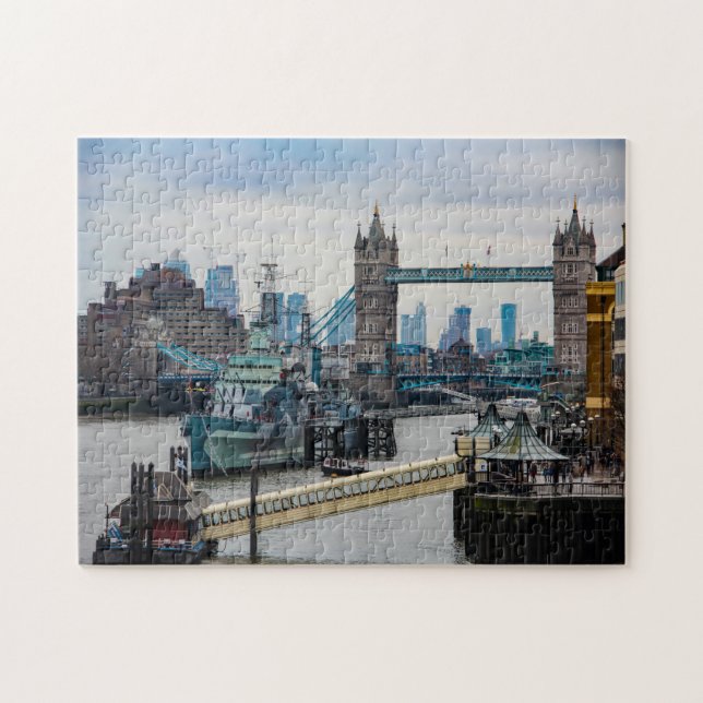 River Thames London. Jigsaw Puzzle (Horizontal)