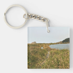 River Trail at Cape Blanco, Oregon Coast Key Ring
