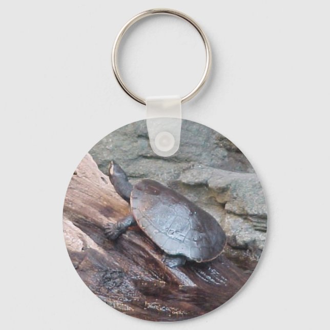 River Turtle Key Ring (Front)