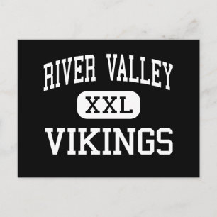 River Valley - Vikings - High School - Marion Ohio Postcard