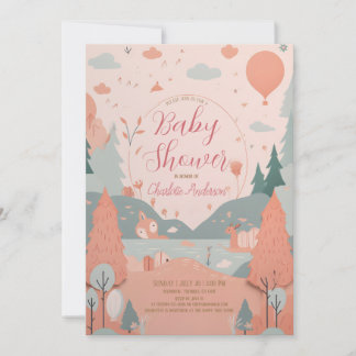 River Vista Baby Shower Invitation