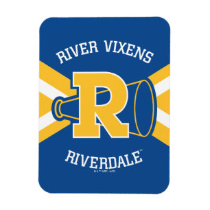 River Vixens Cheer Uniform Magnet