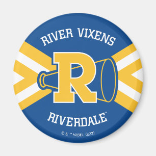 River Vixens Cheer Uniform Magnet