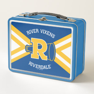 River Vixens Cheer Uniform Metal Lunch Box