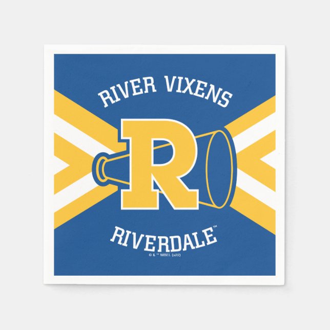 River Vixens Cheer Uniform Napkin (Front)