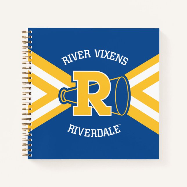 River Vixens Cheer Uniform Notebook (Front)
