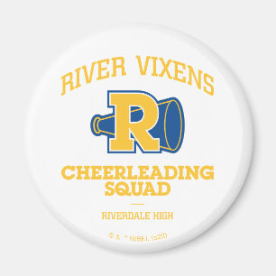 River Vixens Cheerleading Squad Magnet